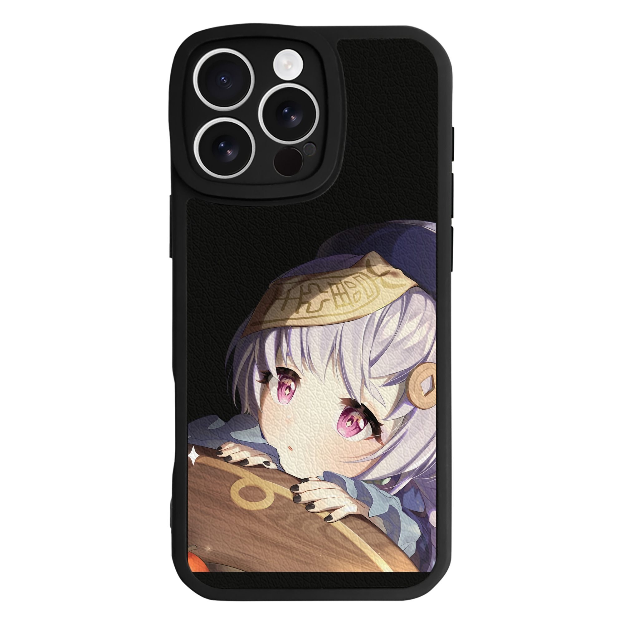 げんし神 七七 なな  genshin Nana 【iPhone 16シリーズ対応】シリコンスマホケース（レザー調） 材質：シリコン